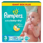 Подгузники, Pampers (Памперс) 4-9 кг р. 3 №132 миди