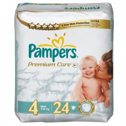 Подгузники, Pampers (Памперс) 7-18 кг №24 актив беби макси